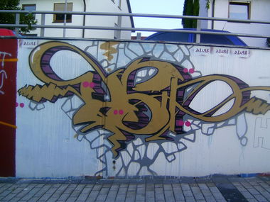 Graffiti Wall in Karlsruhe - Photo by Bananensaft - karlsruhe, malsch