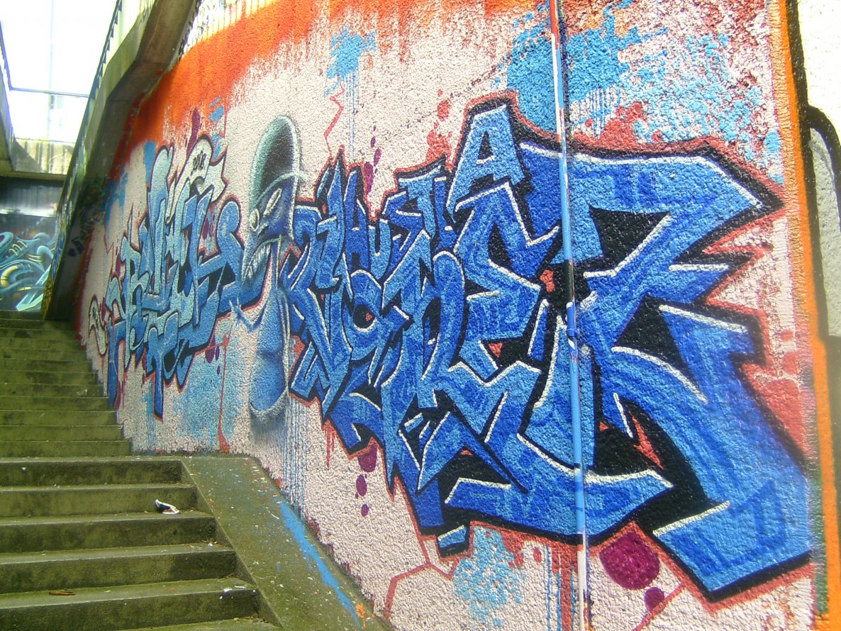 Graffiti Wall in Karlsruhe - Photo by Bananensaft - Bauch, Keon, core