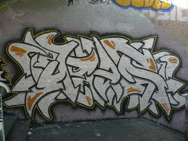 Graffiti Wall in Karlsruhe - Photo by Bananensaft - Diso, rca, karlsruhe