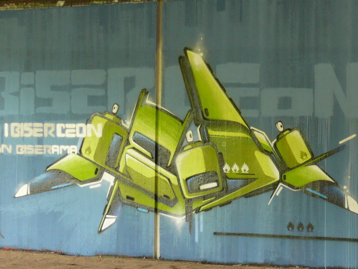 Graffiti Wall in Karlsruhe - Photo by Bananensaft - Ceon, jpp, karlsruhe