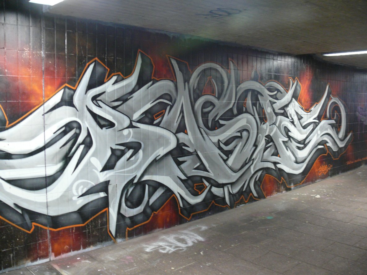 Graffiti Wall in Karlsruhe - Photo by Bananensaft - Baske, tbt, karlsruhe