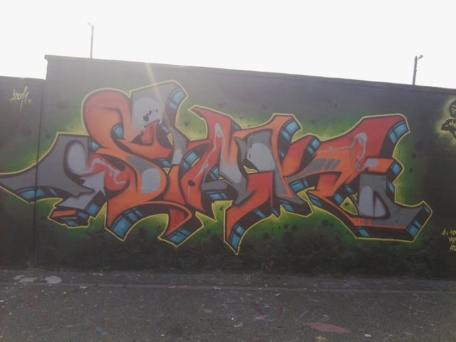 Graffiti Wall in Karlsruhe - Photo by Bananensaft - Siak, messplatz, karlsruhe (2011)