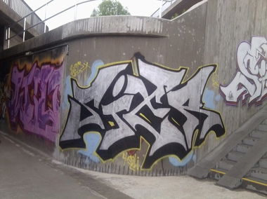 Graffiti Wall in Karlsruhe - Photo by Bananensaft - Sier, karlsruhe