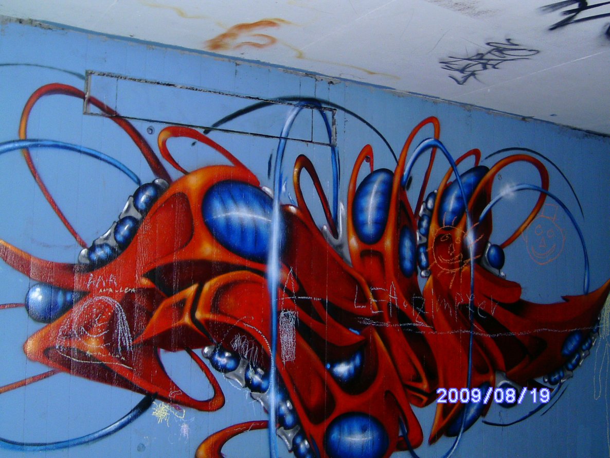 Graffiti Wall in Karlsruhe - Photo by Bananensaft - Tenk, tbk, malsch