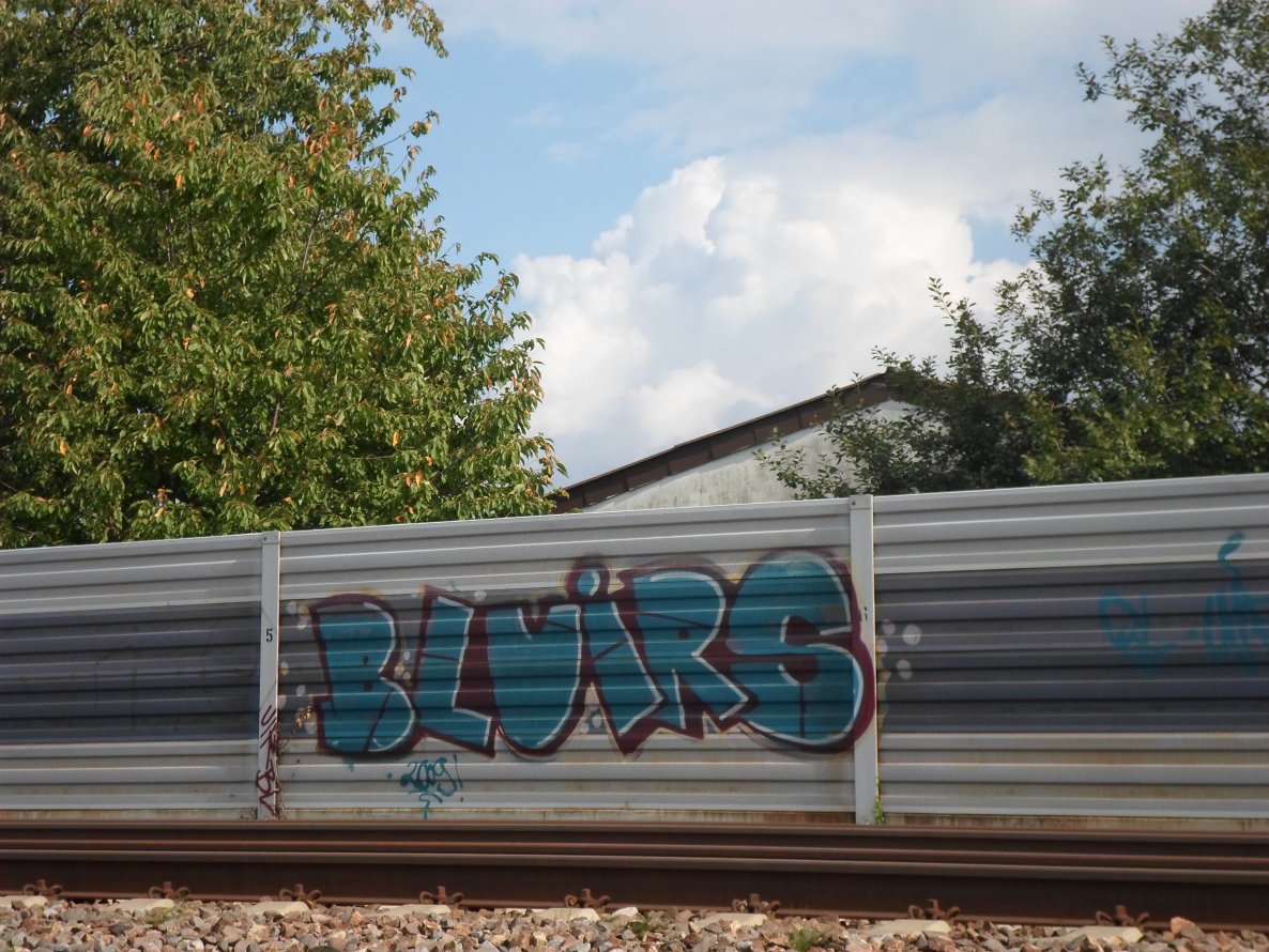 Graffiti Bombing - Photo by Bananensaft - Bl, Uir, karlsruhe (2009)