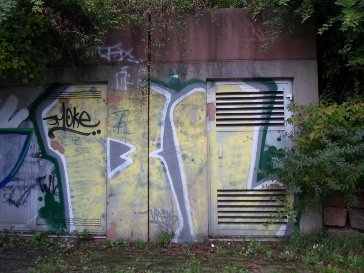 Graffiti Bombing - Photo by Bananensaft - Bl, karlsruhe, ettlingen