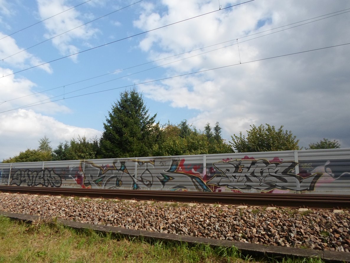 Graffiti Bombing - Photo by Bananensaft - syncro, risom, bkos