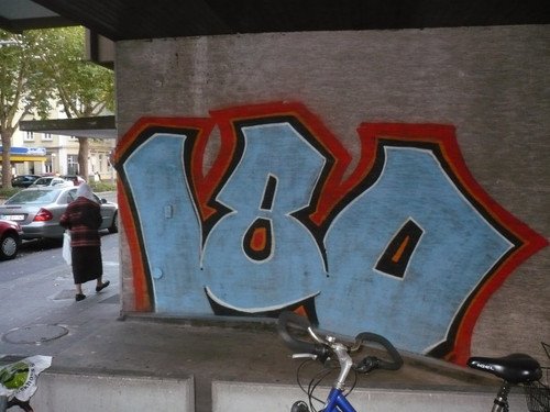 Graffiti Bombing - Photo by Bananensaft - 180, karlsruhe