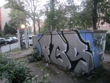 Graffiti Bombing - Photo by Bananensaft - Fbs, karlsruhe
