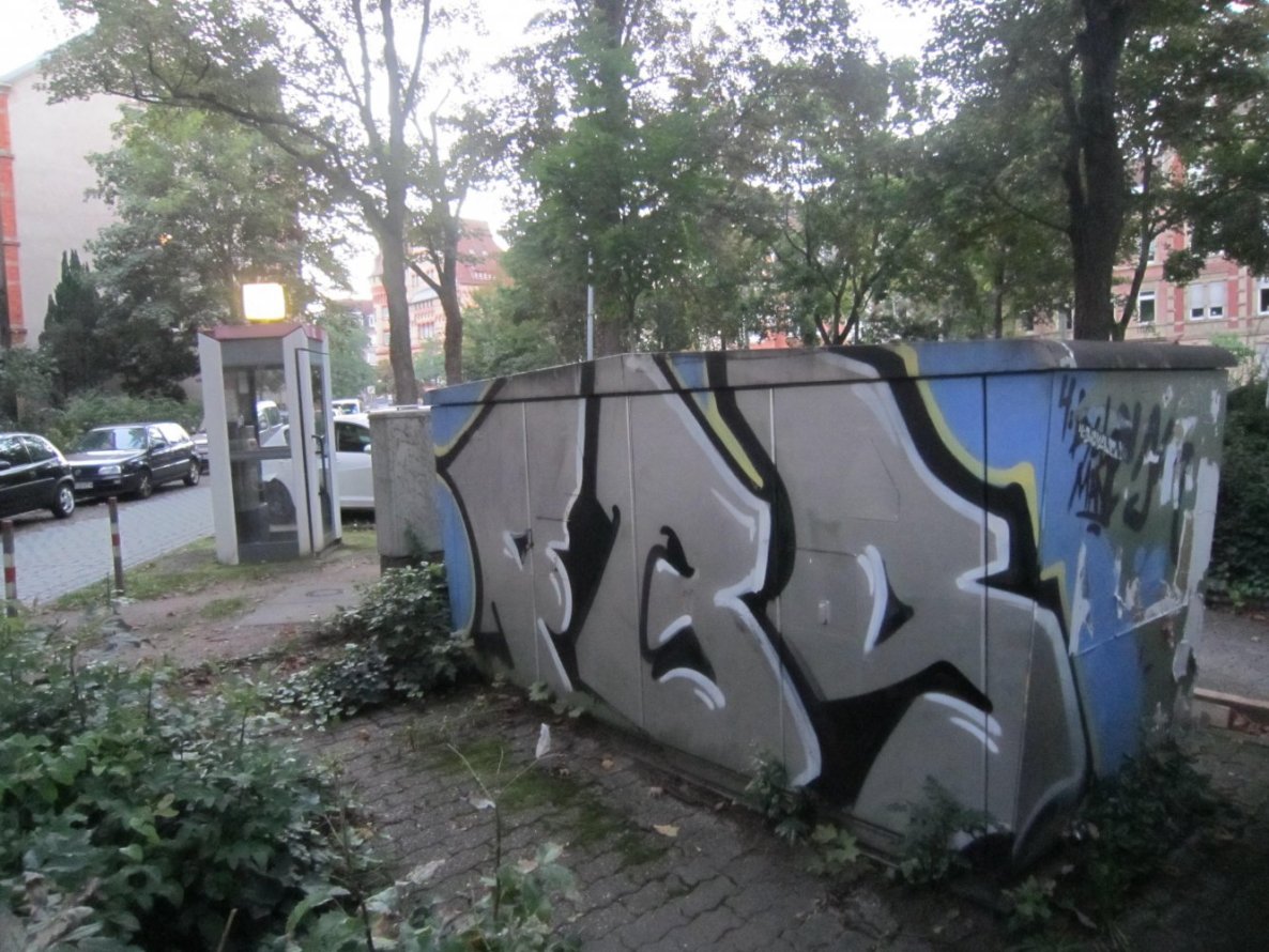 Graffiti Bombing - Photo by Bananensaft - Fbs, karlsruhe