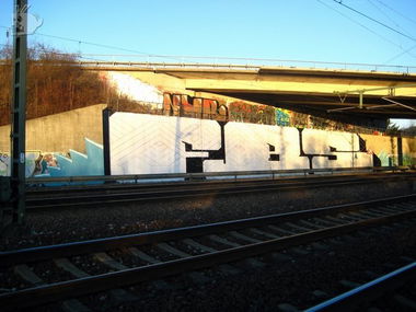 Graffiti Bombing - Photo by Bananensaft - Fbs, karlsruhe, streichbild