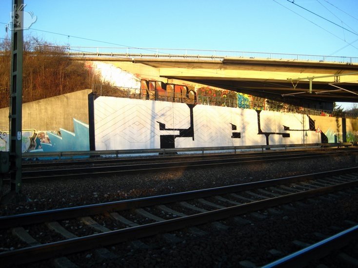 Graffiti Bombing - Photo by Bananensaft - Fbs, karlsruhe, streichbild