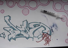 Graffiti Wall - Photo by BandWCocks - Nococksnolife, bbb (2017)