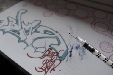 Graffiti Wall - Photo by BandWCocks - Nococksnolife (2017)