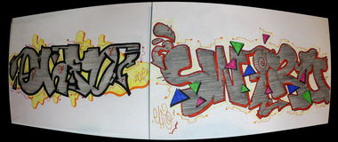 Graffiti Sketch - Photo by Bandito - a, gdy, w