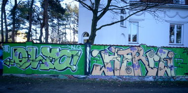Graffiti Wall - Photo by Bandito - ELFO&HERMI