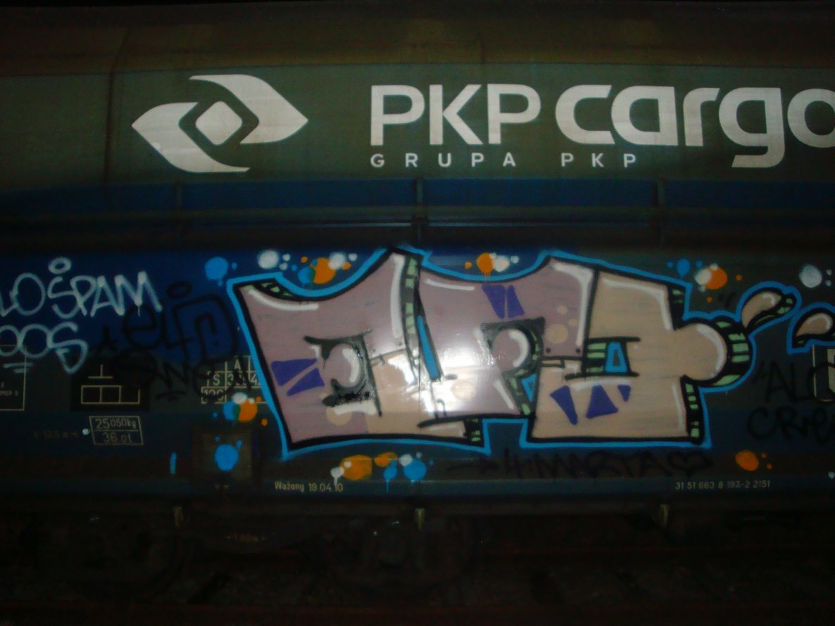 Graffiti Train - Photo by Bandito - ELFO3