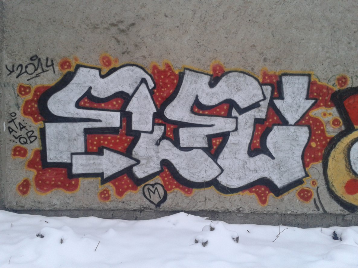 Graffiti Bombing - Photo by Bandito - ELFO, 5 (2014)