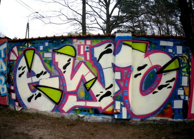 Graffiti Wall - Photo by Bandito - ELFO6