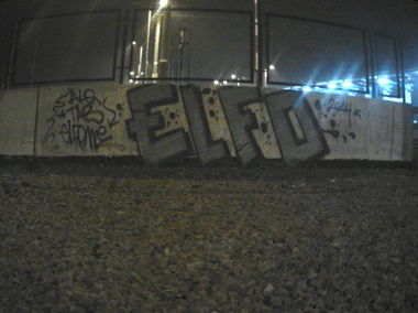 Graffiti Bombing - Photo by Bandito - ELFO7