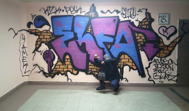 Graffiti Bombing - Photo by Bandito - BEZ, ZAMULANIA