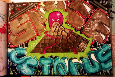 Graffiti Sketch - Photo by BaneSix