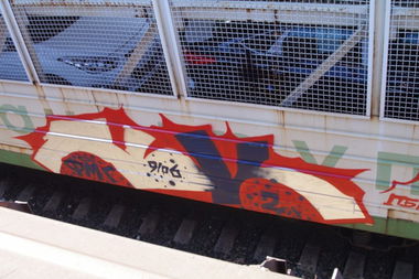 Graffiti Train in Russia - Photo by Bang - ??? (2013)