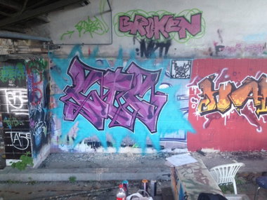 Graffiti Wall - Photo by Banger - Ctg (2015)
