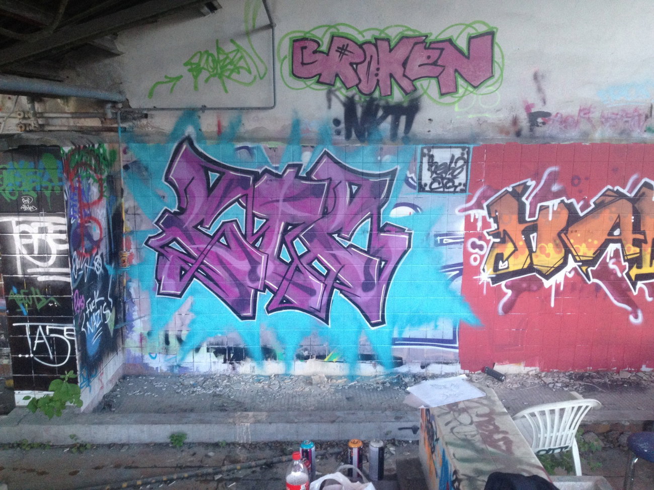 Graffiti Wall - Photo by Banger - Ctg (2015)