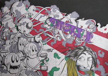 Graffiti Sketch - Photo by Bar (2012)