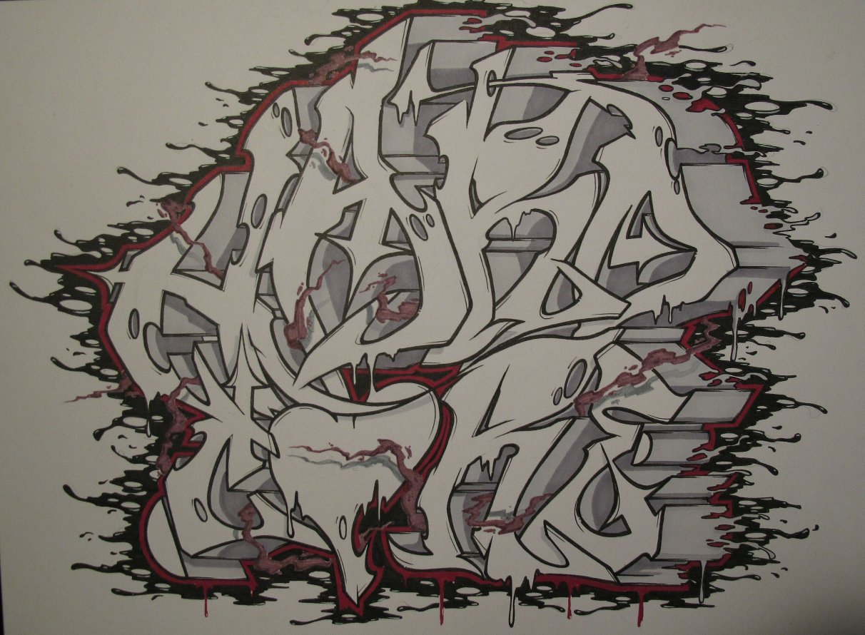 Graffiti Sketch - Photo by Bar (2013)