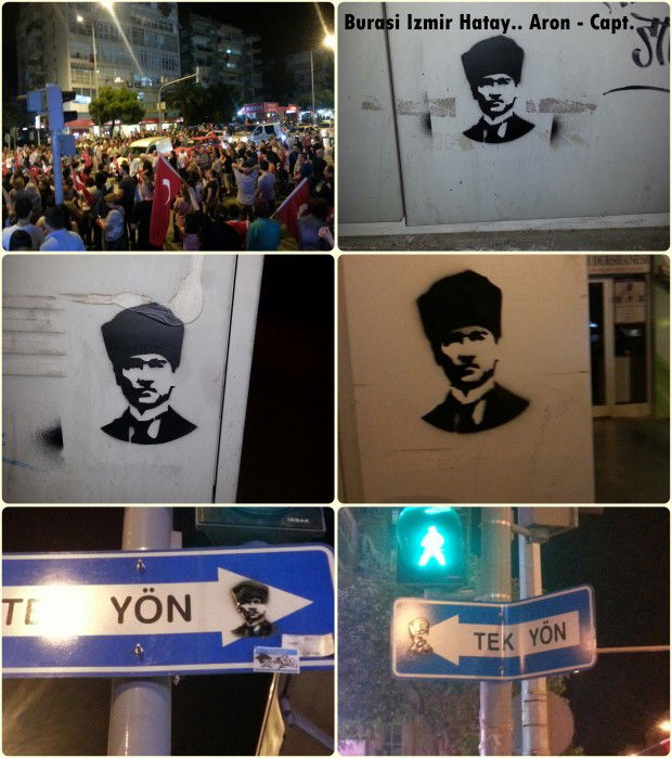 Graffiti Street Art in Izmir - Photo by Baron07 - Diren, Gezi, Taksim