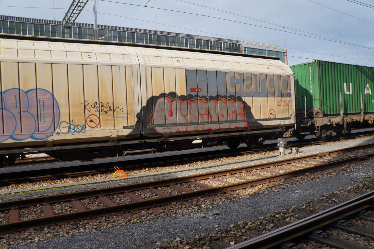 Graffiti Train - Photo by Baselinfarbe - Undoee, nofx