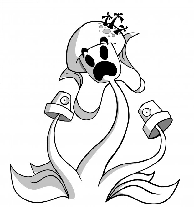 Graffiti Sketch in Russia - Photo by Basky (2013)