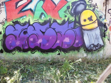 Graffiti Wall - Photo by Basky (2013)