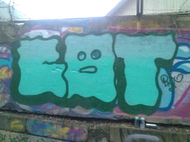 Graffiti Wall in Minsk - Photo by Bat (2013)