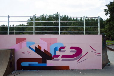 Graffiti Wall in Chelyabinsk - Photo by Batis - Batis, (?????) (2013)
