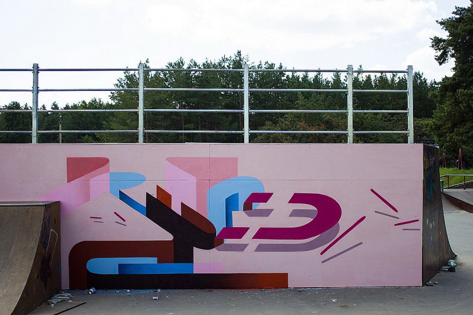 Graffiti Wall in Chelyabinsk - Photo by Batis - Batis, (?????) (2013)