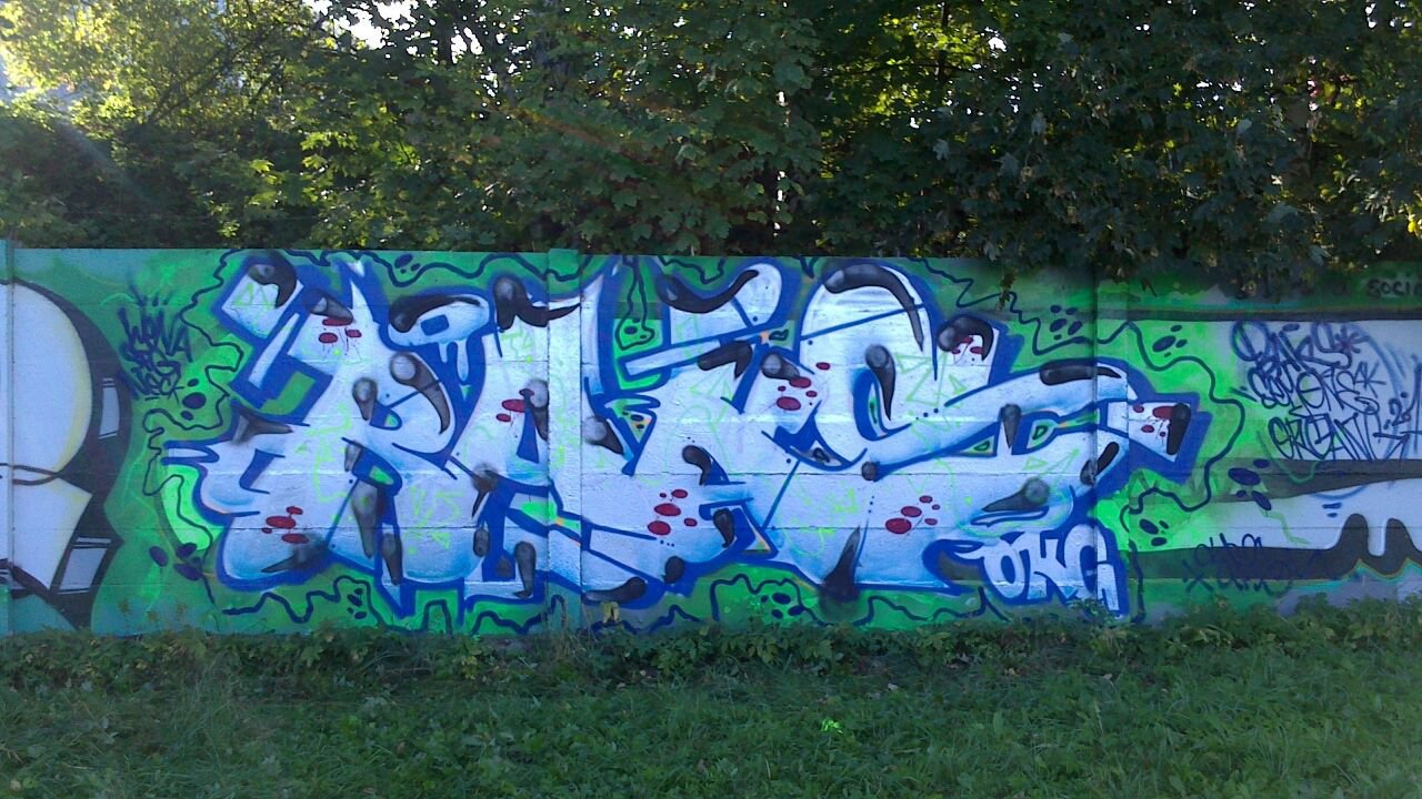 Graffiti Wall - Photo by Bbaks - 2013