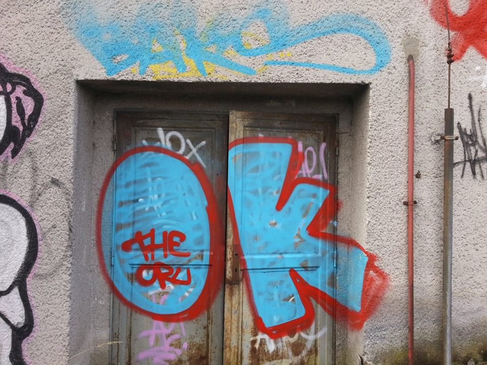 Graffiti Bombing - Photo by Bbaks