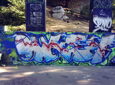 Graffiti Wall - Photo by Bbaks - 2013