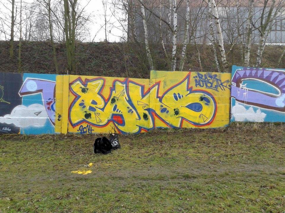 Graffiti Wall - Photo by Bbaks