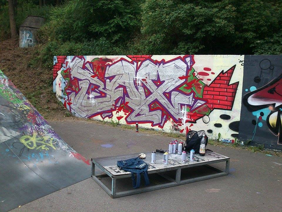 Graffiti Wall - Photo by Bbaks