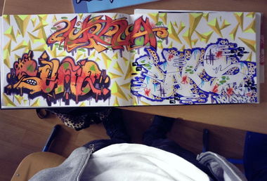 Graffiti Sketch - Photo by Bbaks