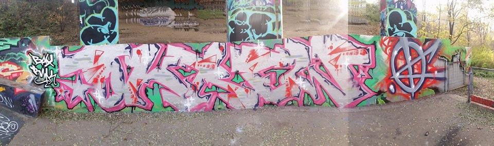 Graffiti Wall - Photo by Bbaks