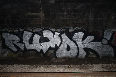 Graffiti Bombing - Photo by Bbaks