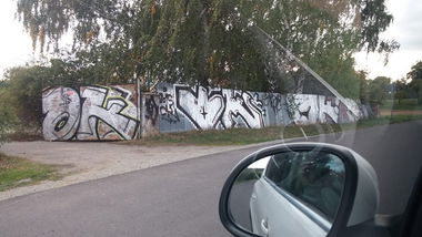 Graffiti Bombing - Photo by Bbaks - HATTRIK (2015)