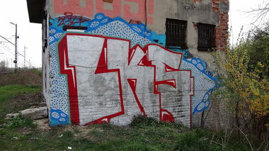 Graffiti Bombing - Photo by BeKaeS - BKS