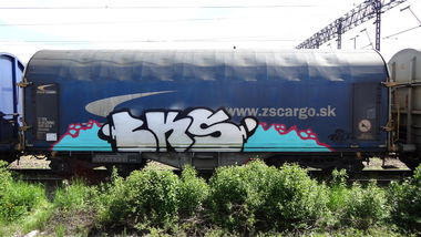 Graffiti Train - Photo by BeKaeS - BKS, CREW