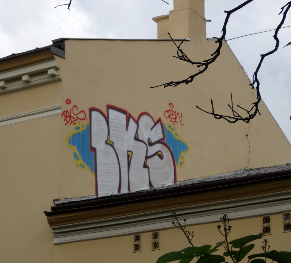 Graffiti Bombing - Photo by BeKaeS - bks, crew